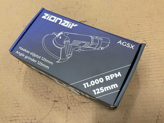 Zionair ag5x air angle grinder - afbeelding 5 van  5