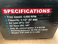 Zionair atrt87 air striping tool - afbeelding 4 van  5