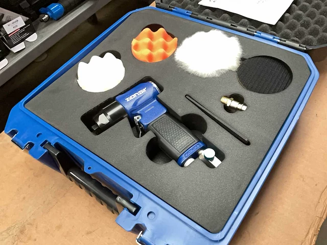 Zionair pneumatische polijstmachine set - afbeelding 4 van  5