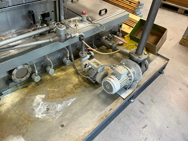 Zippel - rema-k1-250-2lb - industriële wasinstallatie inclusief 2 waskorven+onderstel - afbeelding 3 van  15