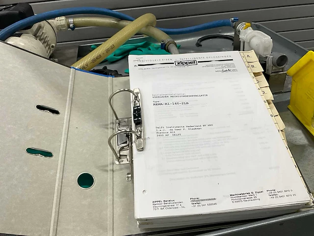 Zippel - rema-k1-250-2lb - industriële wasinstallatie inclusief 2 waskorven+onderstel - afbeelding 8 van  15