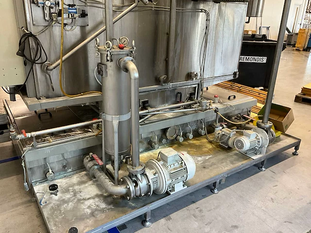 Zippel - rema-k1-250-2lb - industriële wasinstallatie inclusief 2 waskorven+onderstel - afbeelding 13 van  15