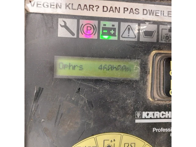 Zit schrob-/zuigmachine 65cm accu kärcher, b90r, bouwjaar 2010 - afbeelding 14 van  24