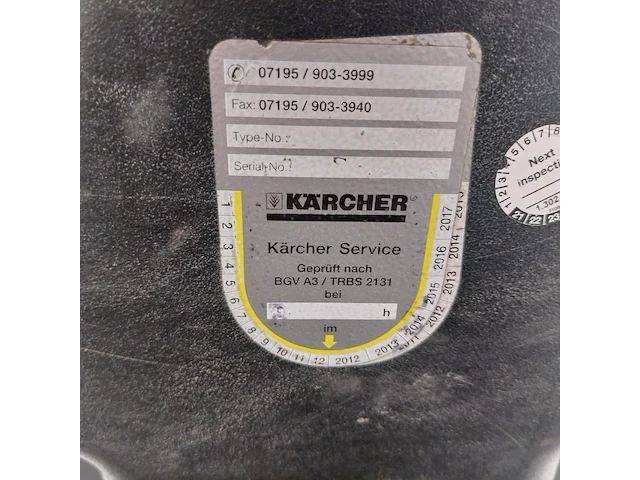 Zit schrob-/zuigmachine 65cm accu kärcher, b90r, bouwjaar 2010 - afbeelding 16 van  24