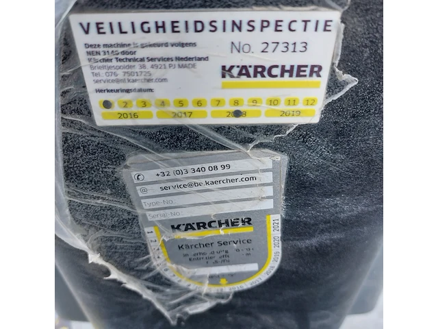 Zit schrob-/zuigmachine 65cm accu kärcher, b90r, bouwjaar 2015 - afbeelding 17 van  24