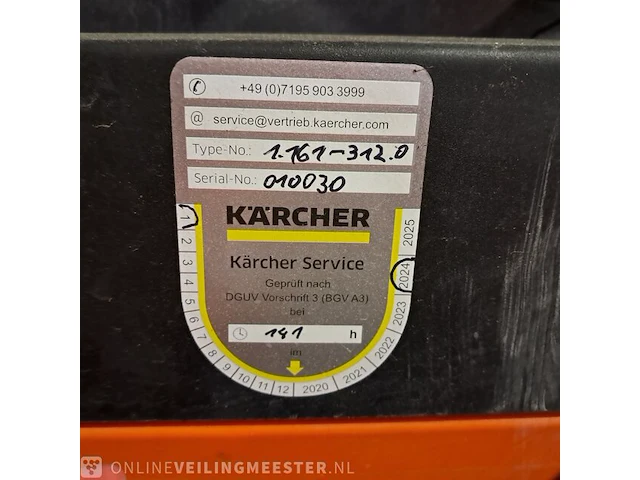 Zit schrob/zuigmachine kärcher, b90r, bouwjaar 2018 - afbeelding 11 van  34