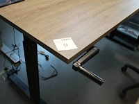 Zit-sta bureau. afmeting 160 x 80 cm - afbeelding 3 van  3