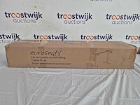 Zit-sta werkplek zwart 120cm whitewash eiken elektrisch verstelbaar - afbeelding 2 van  2