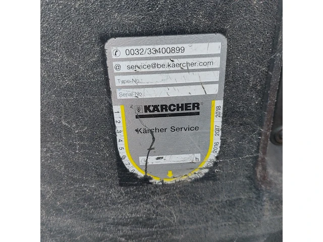 Zit veeg-/zuigmachine 100cm accu kärcher, km100/100r bp, bouwjaar 2014 - afbeelding 14 van  21