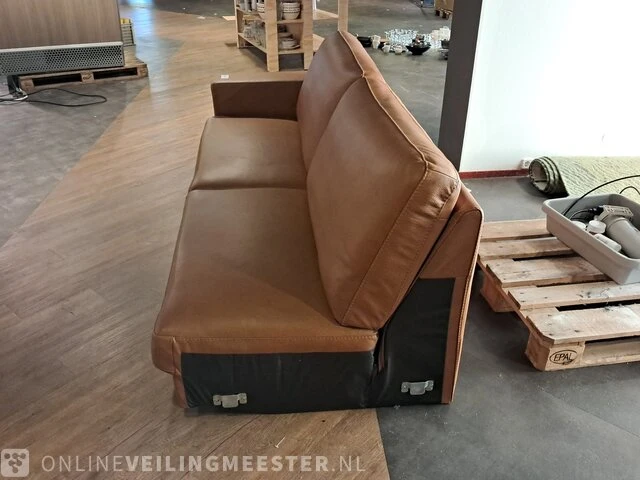 Zitbank lederlook - afbeelding 3 van  6