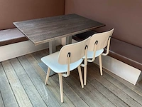 Zitbank met tafels en stoelen - afbeelding 11 van  11