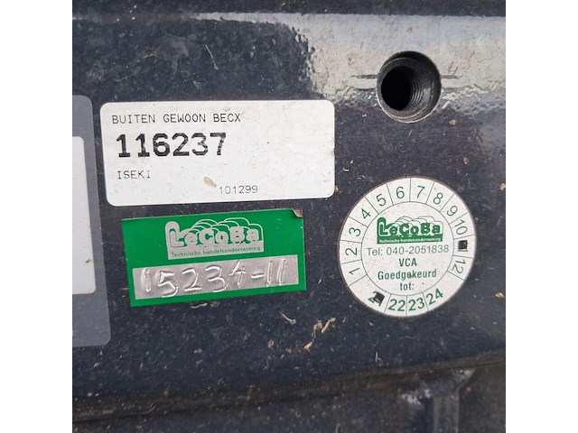 Zitmaaier, iseki, sgx326 - afbeelding 8 van  52