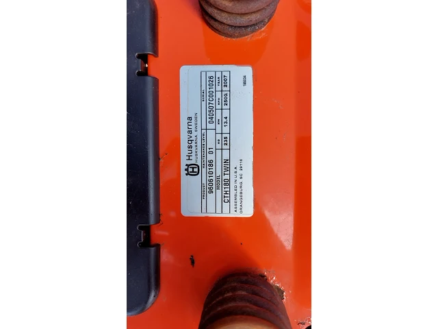 Zitmaaier met opvangbak, husqvarna, cth180 twin, 2007 - afbeelding 25 van  31