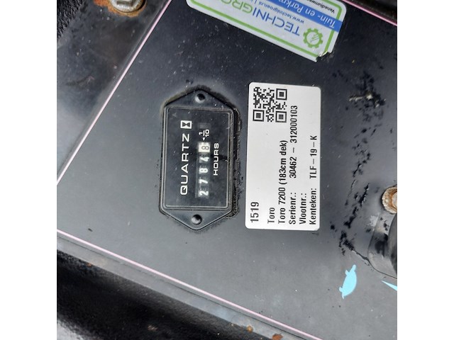 Zitmaaier | zero turn, toro, groundsmaster 7200, 2012 - afbeelding 27 van  34