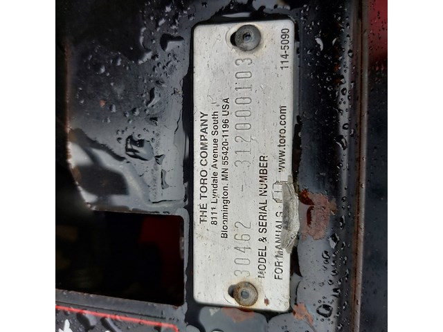 Zitmaaier | zero turn, toro, groundsmaster 7200, 2012 - afbeelding 28 van  34