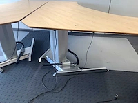 Zit/sta bureau (4x) - afbeelding 3 van  10