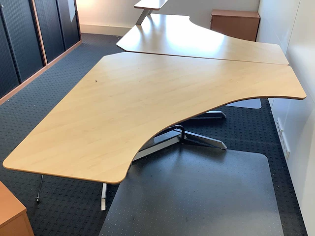 Zit/sta bureau (5x) - afbeelding 1 van  10