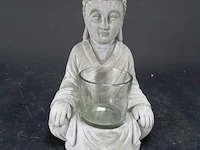 Zittende boeddha - afbeelding 1 van  5