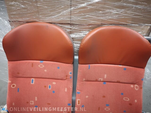 Zitting 2 persoons ns, 1e klas, treinsoort sgm iii met poot links - afbeelding 4 van  9