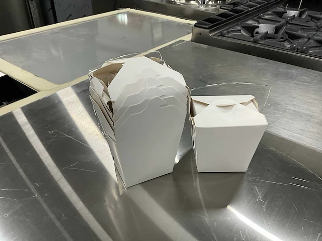 Znp - pallet kartonnen noodles bakjes - afbeelding 1 van  7
