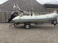 Zodiac speedboot 60pk zeewaardig rib boot - afbeelding 8 van  13