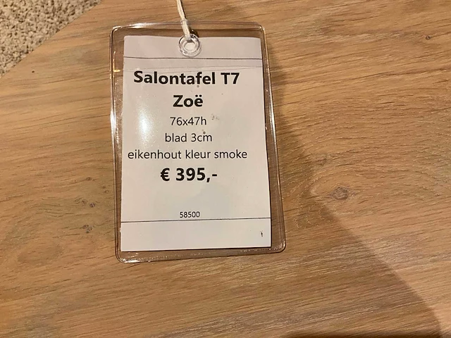 Zoe t7 eiken salontafel - afbeelding 6 van  6