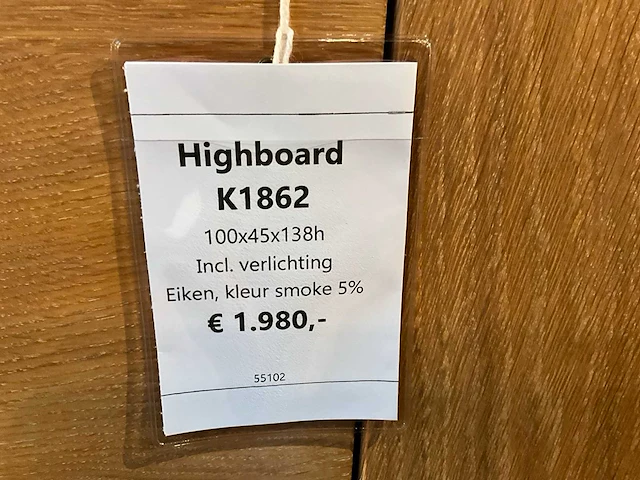 Zoelo eiken opbergkast - afbeelding 8 van  8