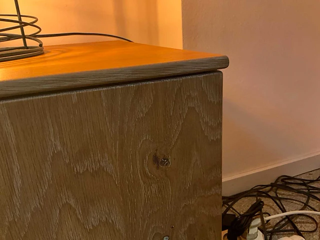 Zoelo eiken opbergkast - afbeelding 8 van  9