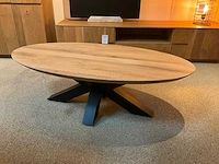 Zoelo ovale eiken salontafel - afbeelding 1 van  6
