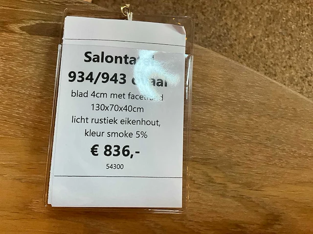 Zoelo ovale eiken salontafel - afbeelding 6 van  6