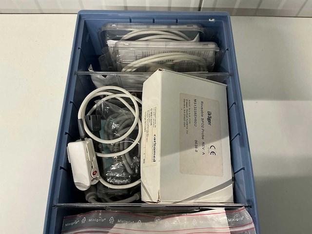 Zoll - ecg - diverse stamkabels, leads en spo2 sensoren - afbeelding 2 van  4