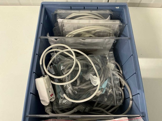 Zoll - ecg - diverse stamkabels, leads en spo2 sensoren - afbeelding 3 van  4