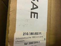 Zone chroom inloopdouche 180cm - afbeelding 2 van  3