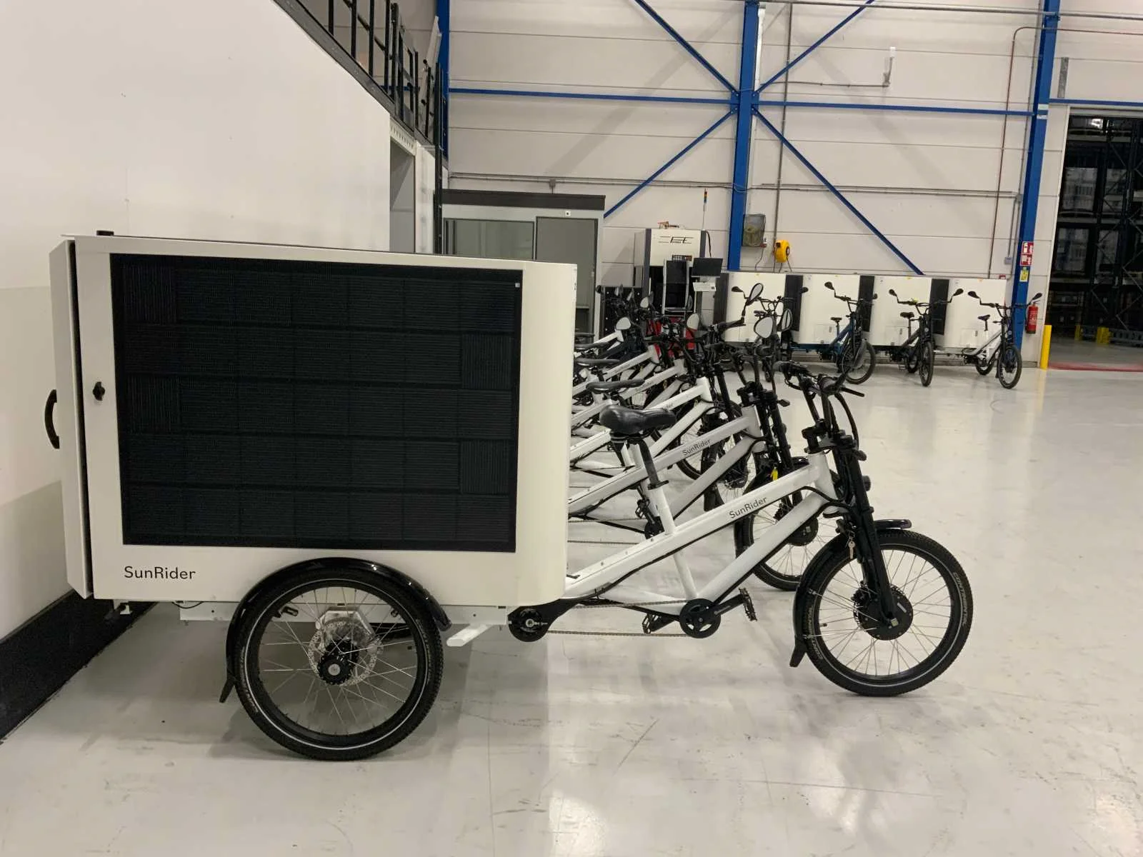 Zonnecel tester en elektrische transportfietsen