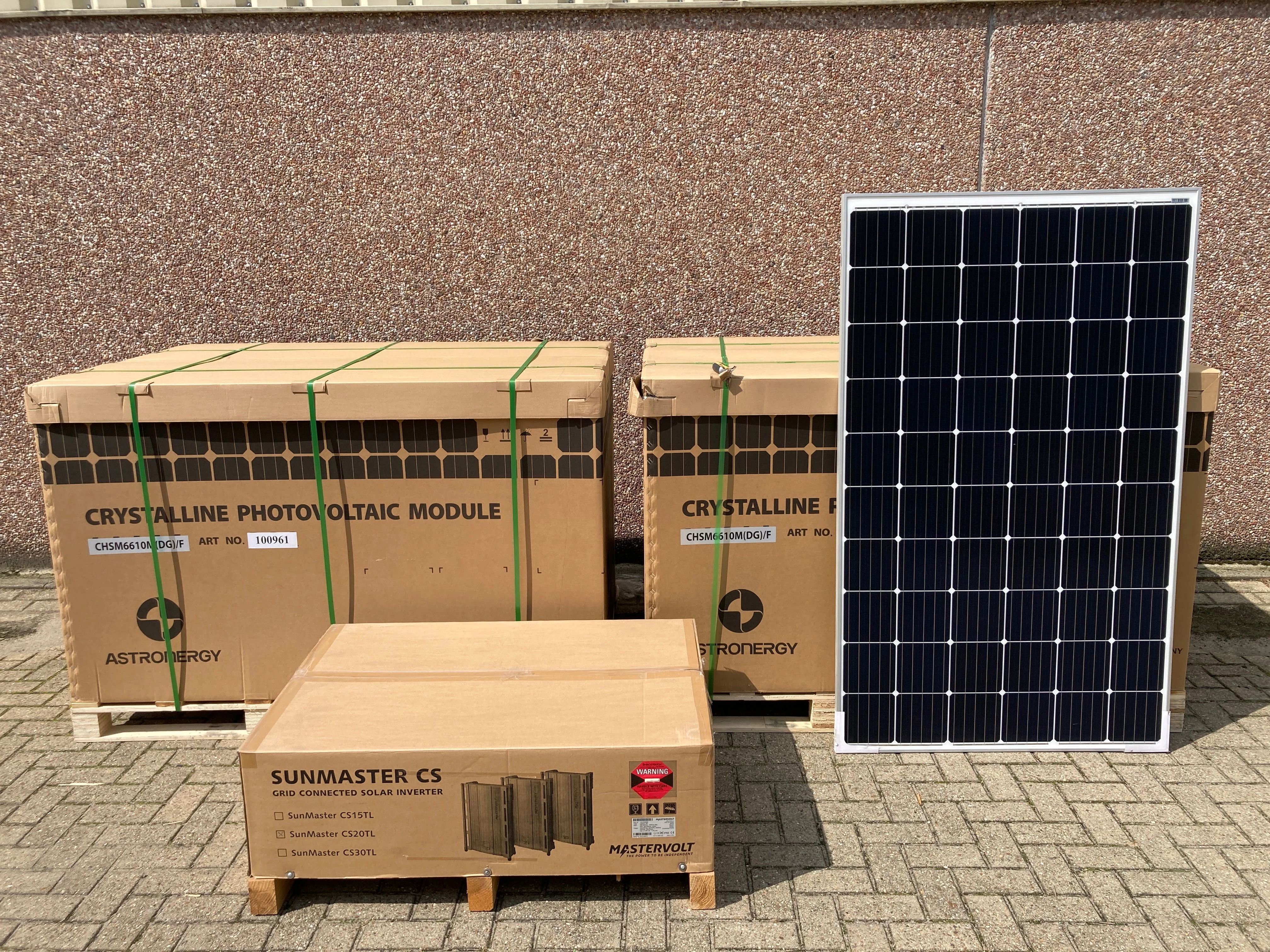 Zonnepanelen en omvormers