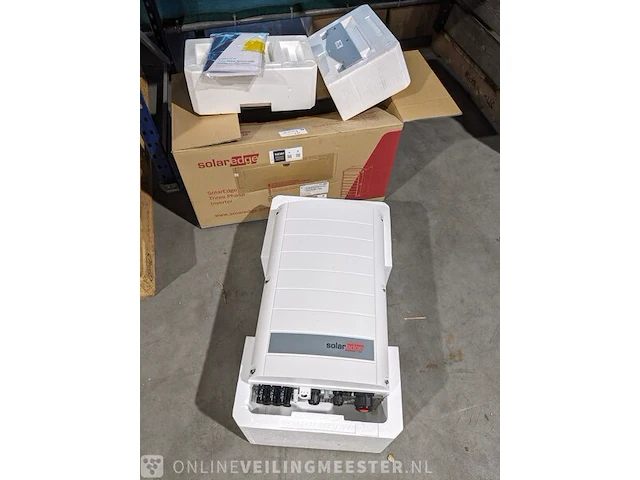Zonnepanelen omvormer 3 phase solaredge photovoltaic inverter, se27.6k - afbeelding 1 van  7