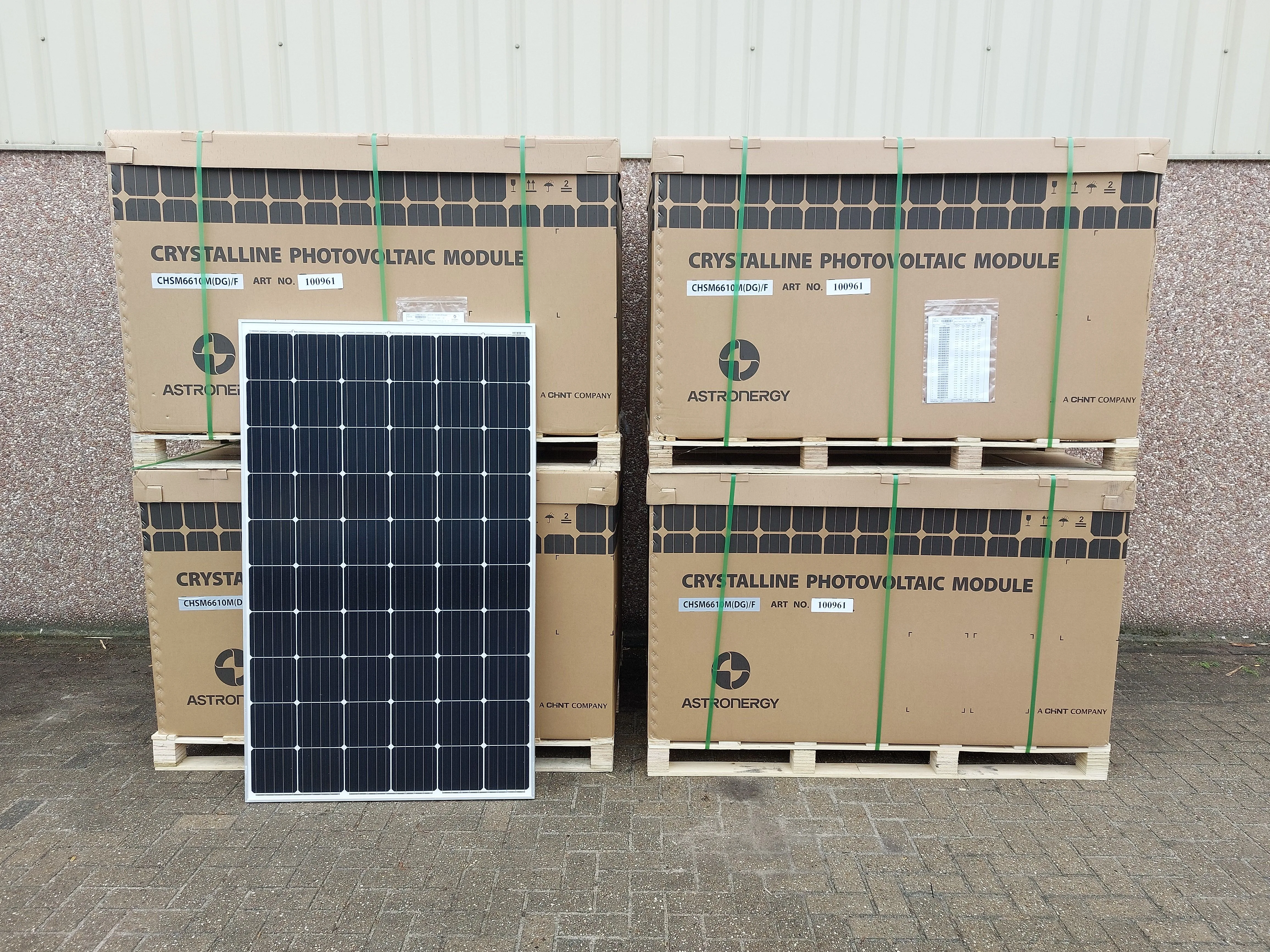 Zonnepanelen, omvormers, airco's en diversen