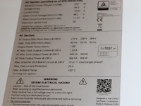 Zonnepanelen sunpower spr-max6-435-e4-ac. 15 stuks voorzien van omvormer enphase iq7a. afmeting 103 x187 cm. - afbeelding 7 van  7