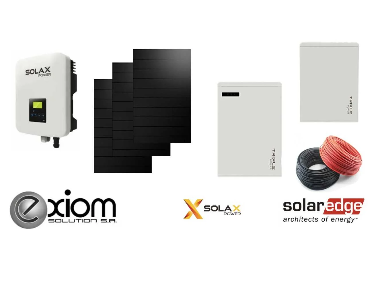 Zonnepanelen(set), omvormers, thuisbatterijen en diversen