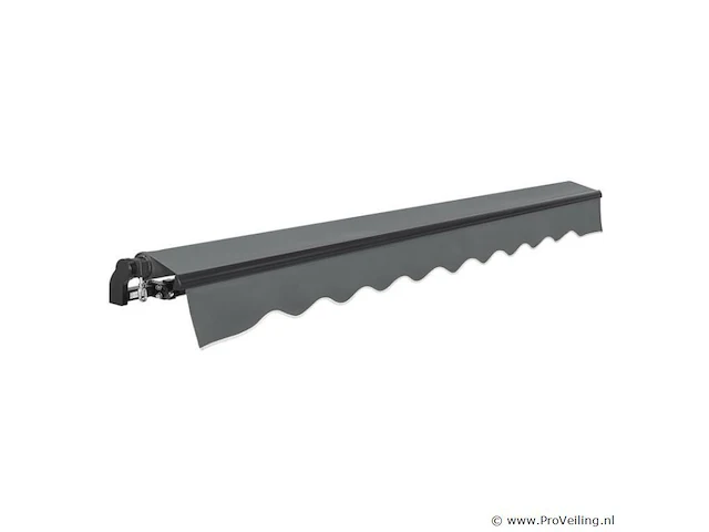 Zonnescherm / luifel - 300 x 250 cm - donkergrijs - incl. bevestigingsmaterialen - afbeelding 15 van  15