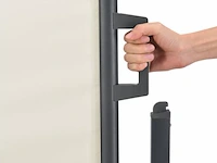 Zonnescherm / windscherm dubai - 500 x 160 cm - beige - afbeelding 3 van  8