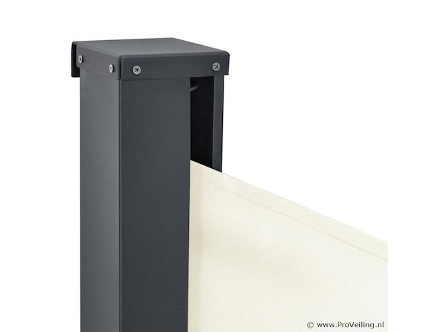 Zonnescherm / windscherm dubai - 500 x 160 cm - beige - afbeelding 5 van  8