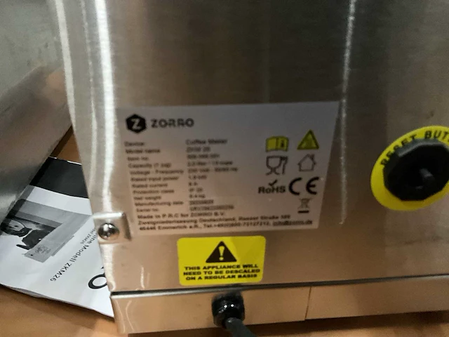 Zorro zkm 26 koffiemachine met thermoskan - afbeelding 4 van  4