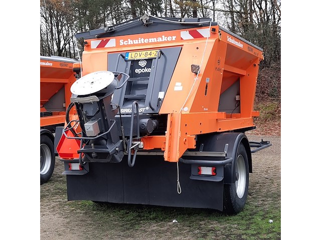 Zoutstrooier op aanhanger, schuitemaker, sw3800 epoke sirius ast 3,5m2, cd-orm-4221, 2011 - afbeelding 11 van  17