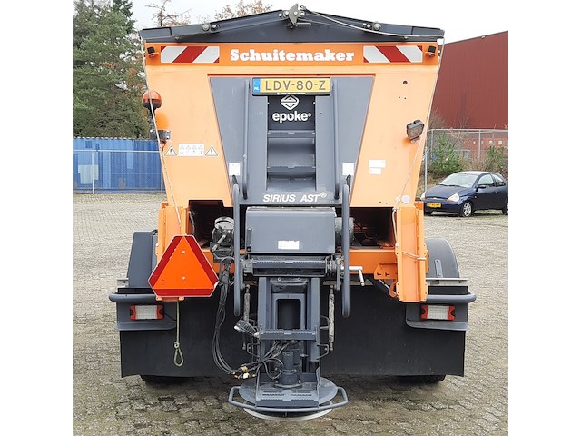 Zoutstrooier op aanhanger , schuitemaker, sw3800 epoke sirius ast 3,5m2, cd-orm-4225, 2011 - afbeelding 10 van  20