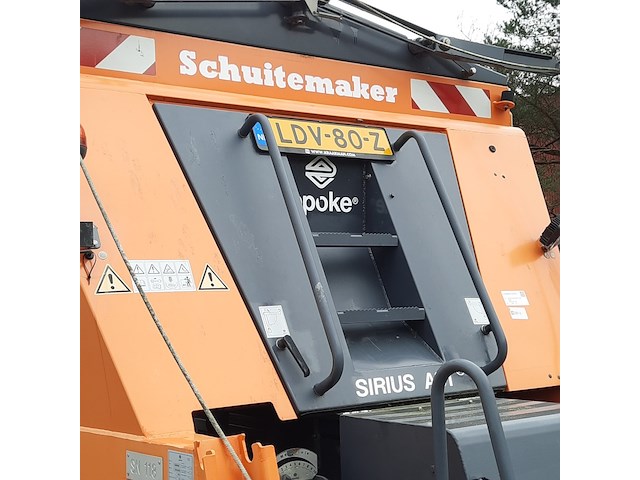 Zoutstrooier op aanhanger , schuitemaker, sw3800 epoke sirius ast 3,5m2, cd-orm-4225, 2011 - afbeelding 12 van  20