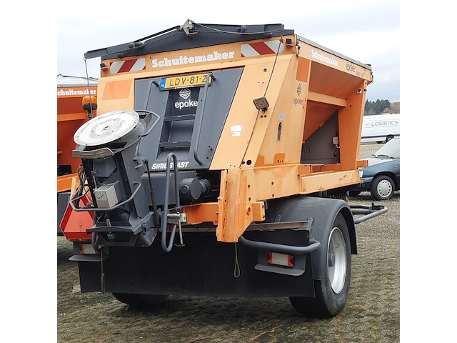 Zoutstrooier op aanhanger , schuitemaker, sw3800 epoke sirius ast 3,5m2, cd-orm-4232, 2011 - afbeelding 10 van  18