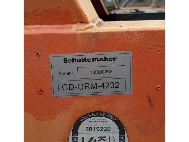 Zoutstrooier op aanhanger , schuitemaker, sw3800 epoke sirius ast 3,5m2, cd-orm-4232, 2011 - afbeelding 14 van  18