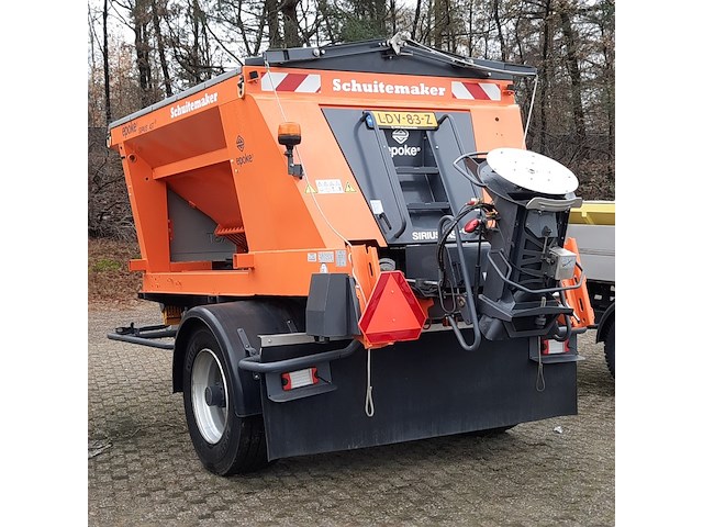 Zoutstrooier op aanhanger , schuitemaker, sw3800 epoke sirius ast 3,5m2, cd-orm-4253, 2011 - afbeelding 9 van  17