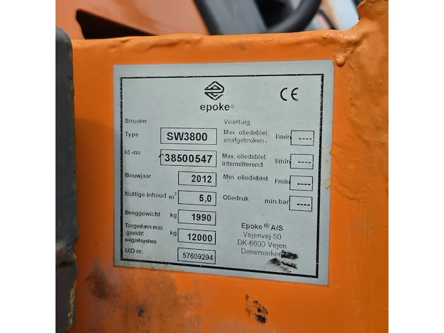 Zoutstrooier, schuitemaker, epoke sw3800, cd-orm-4077, 2012 - afbeelding 3 van  11